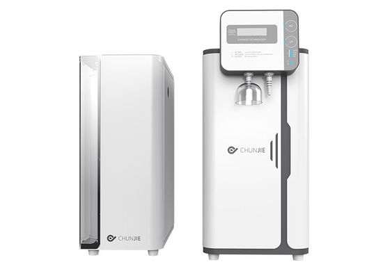 Καλή τιμή Lab Ultrapure Water System με ειδική αντίσταση 18,2MΩ και ρυθμό ροής 10L/H & 20L/H με λάμπες UV σε απευθείας σύνδεση