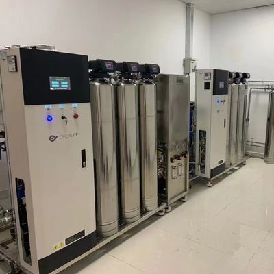Καλή τιμή 1ppb έως 3ppb Υπερκαθαρά συστήματα ύδρευσης Σύστημα επεξεργασίας νερού με αντίστροφη όσμωση σε απευθείας σύνδεση